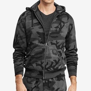 Polo Ralph Lauren Camo Zip Up Hoodie XXL